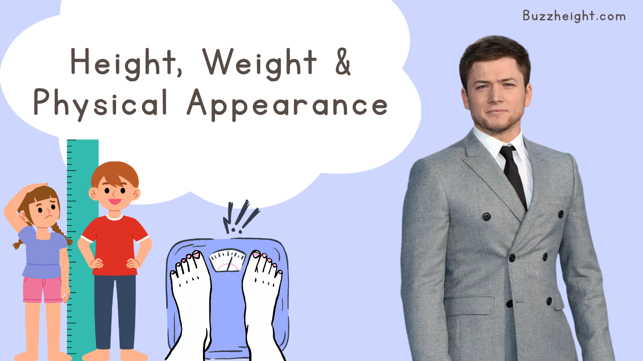 Taron Egerton Height